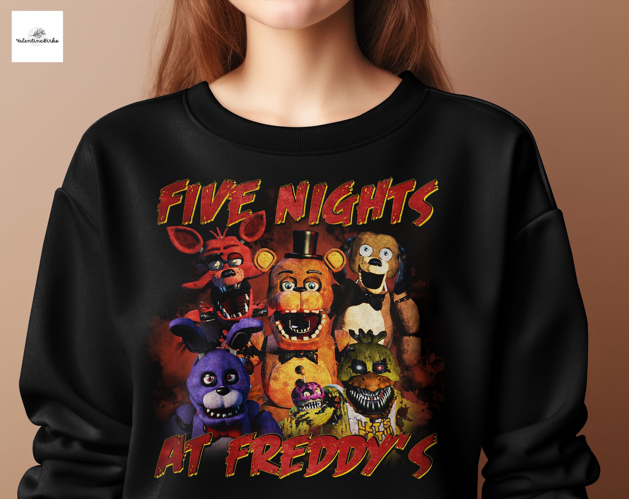 Five Nights at Freddy&x27;s Freddy Fazbear&x27;s Pizza FNAF logo Classic  T-Shirt | iPad Case & Skin