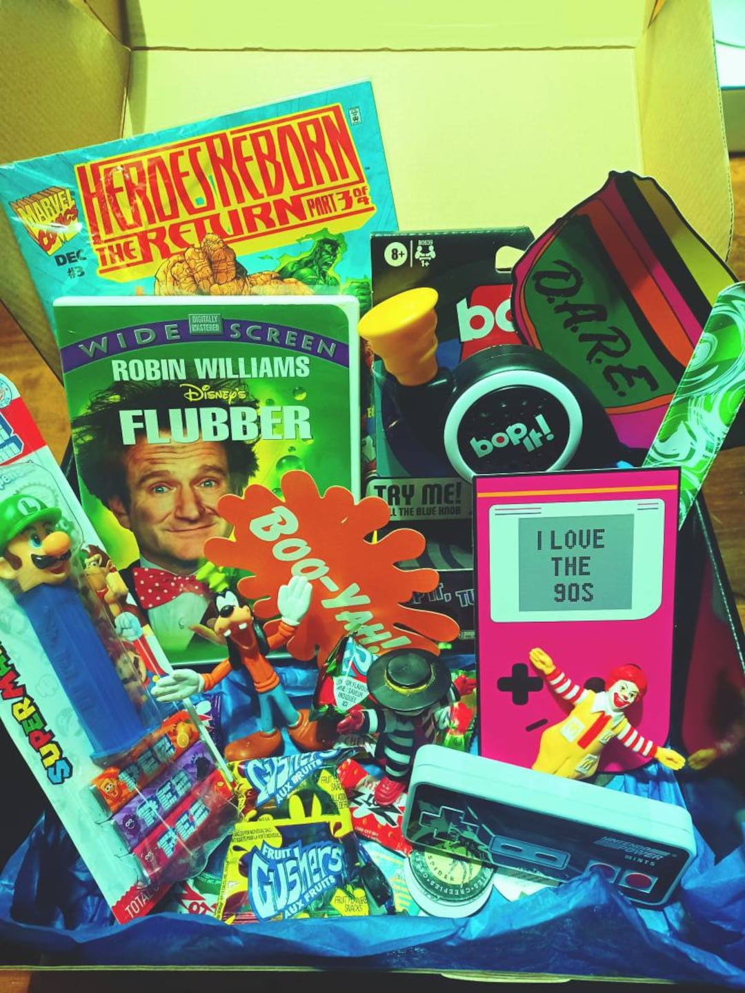 90's Nostalgia Mystery Box Vintage/ Retro Blast From the Past Etsy
