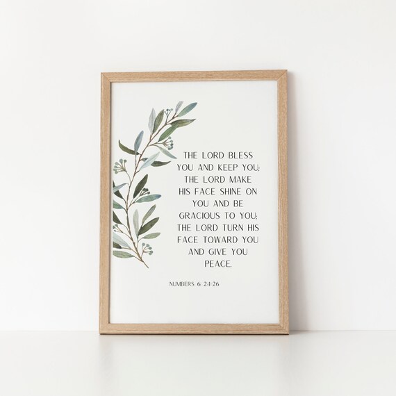 Buy Numbers 6:24-26, the Blessing, the Lord Bless You and
