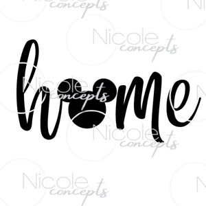 Mickey head home logo - SVG - vacation cut file -sign -with 3 other digital file types -png, jpg, pdf -shirt design