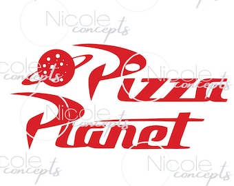 Pizza SVG växt PNG omedelbar digital nedladdning - klipp fil - skjorta dekal