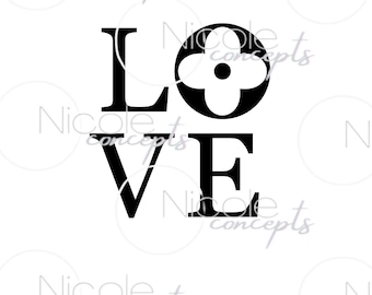 LV Love SVG PNG jpg Digital download Boujee Geez Louis Designer shirt instant file -Luxury Logo