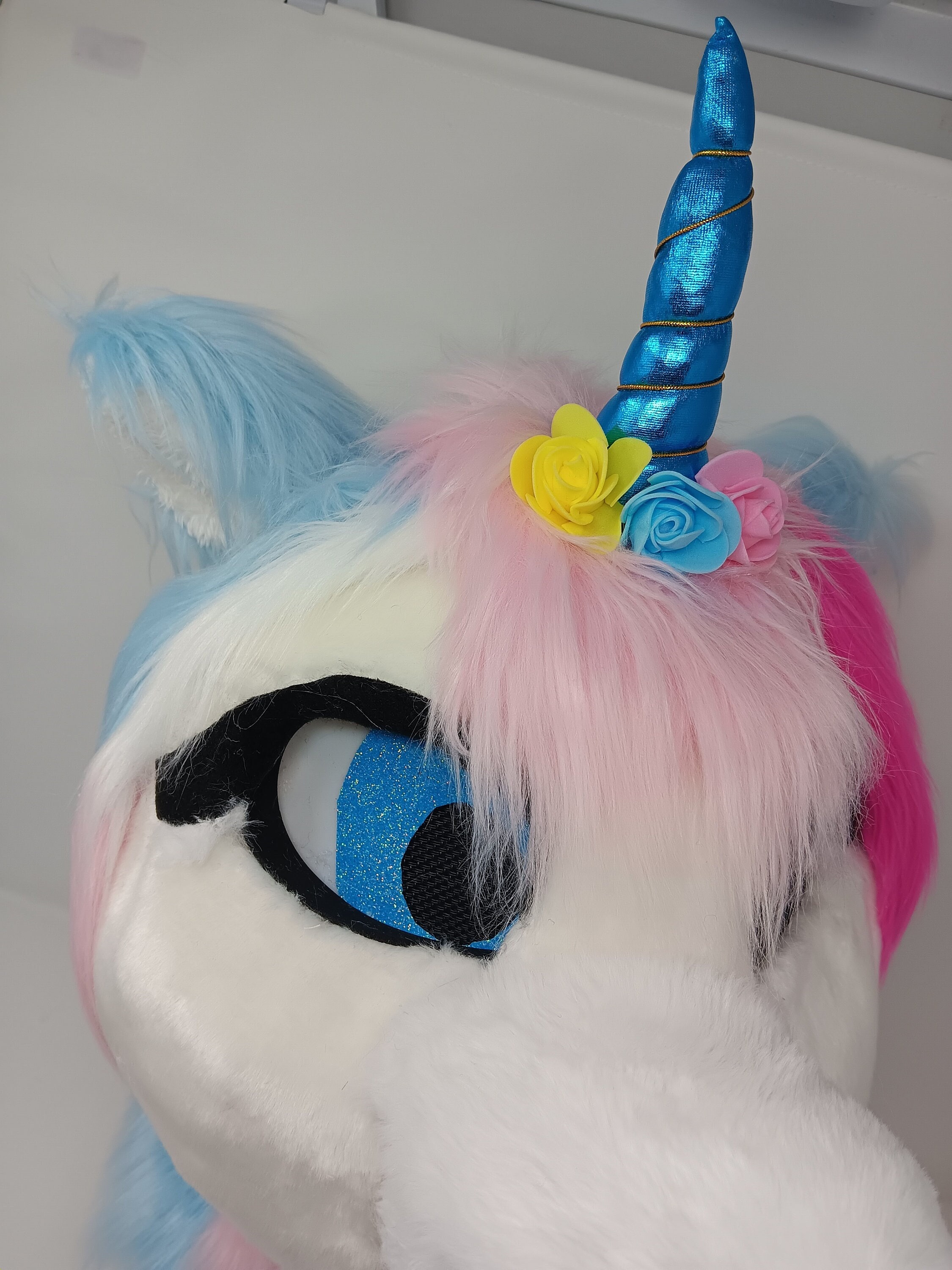 Fursuit Pastel Colors Unicorn. Head and Tail Etsy