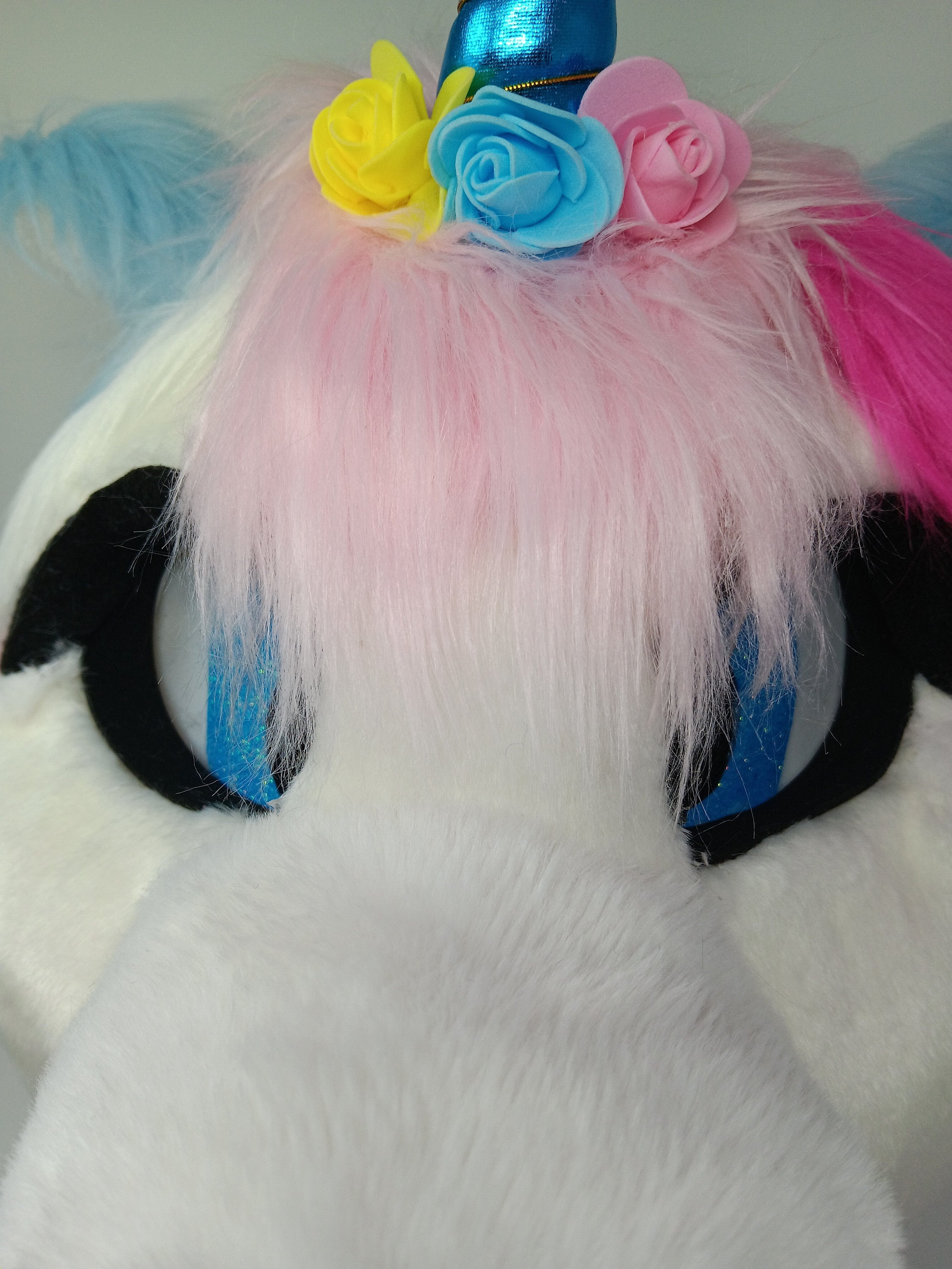 Fursuit Pastel Colors Unicorn. Head and Tail Etsy