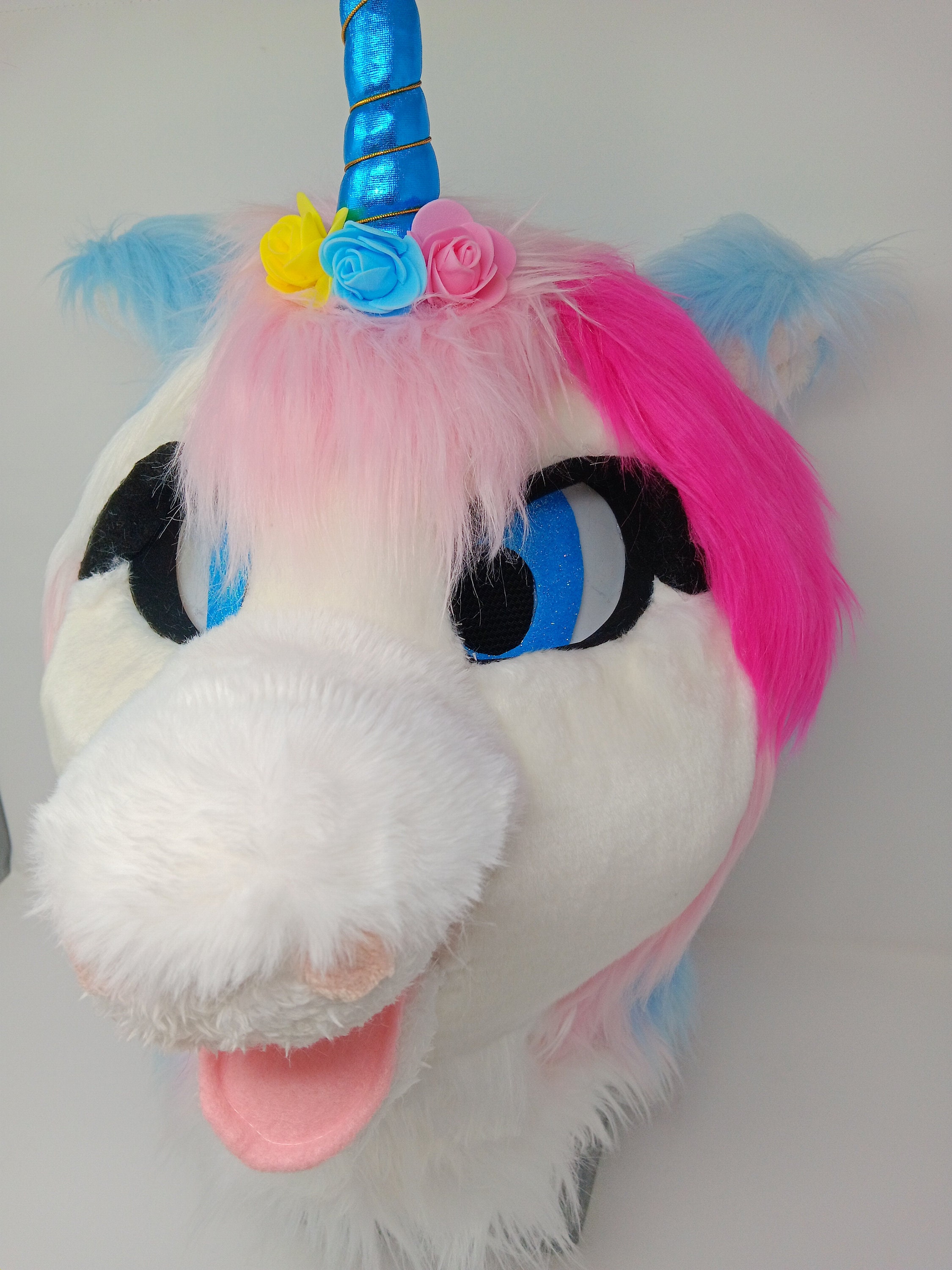 Fursuit Pastel Colors Unicorn. Head and Tail Etsy