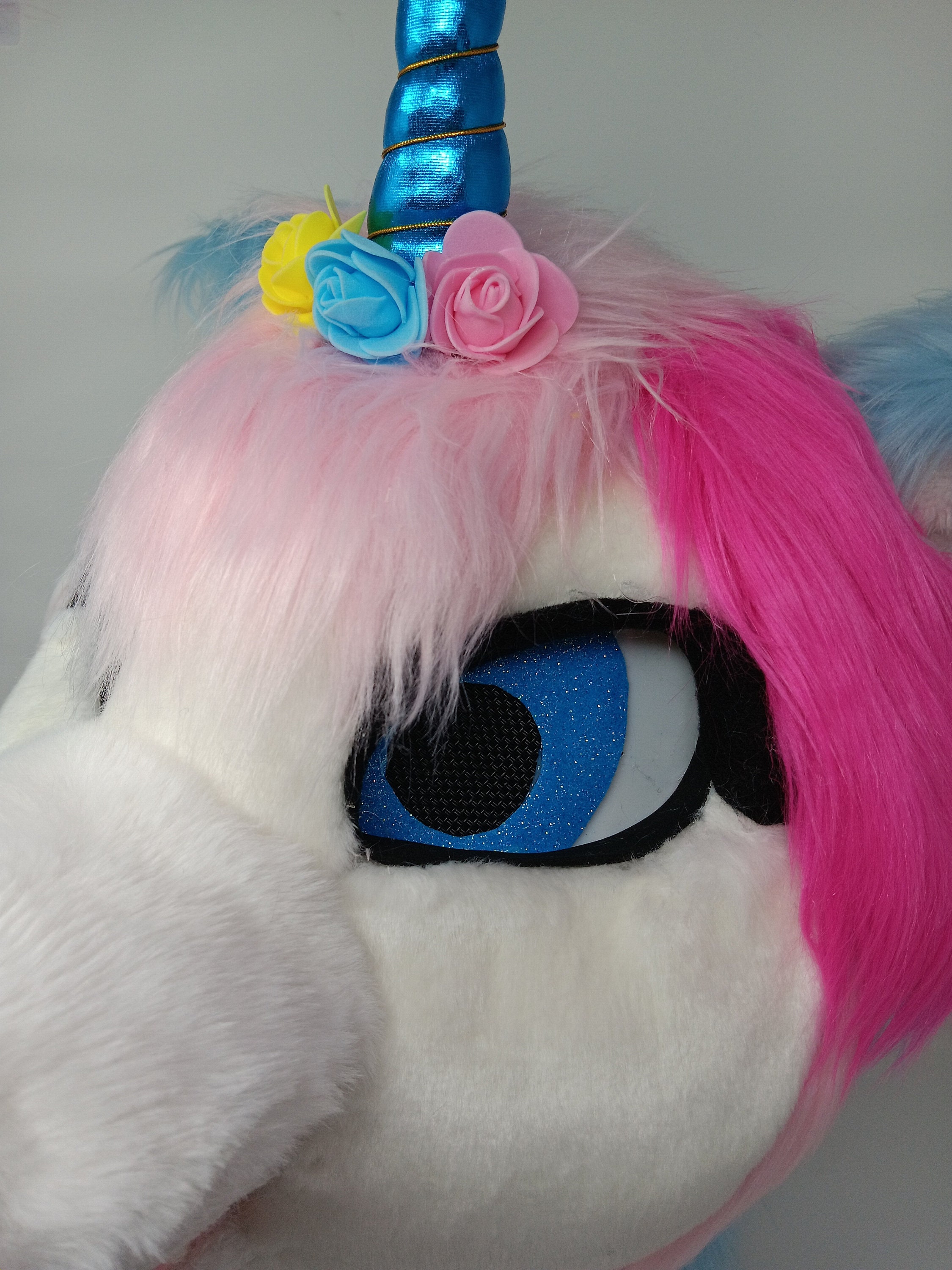 Fursuit Pastel Colors Unicorn. Head and Tail Etsy