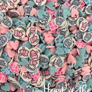 Ohana love 5mm Clay Slice mix