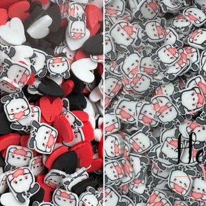 Puppy Love  5mm Clay Slices & mix