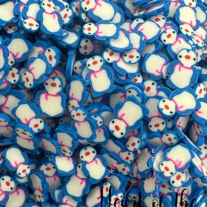 Mezcla de rodajas de arcilla Blue Penguin de 5 mm