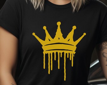 Women's Crown T-Shirt, Graphic Queen Shirt, Cute Mom Shirt, Mother's Day Gift, Gift for Grandma, Gift for Wife, Mom Tees