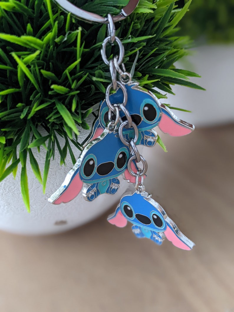 Blue Keychain - Etsy