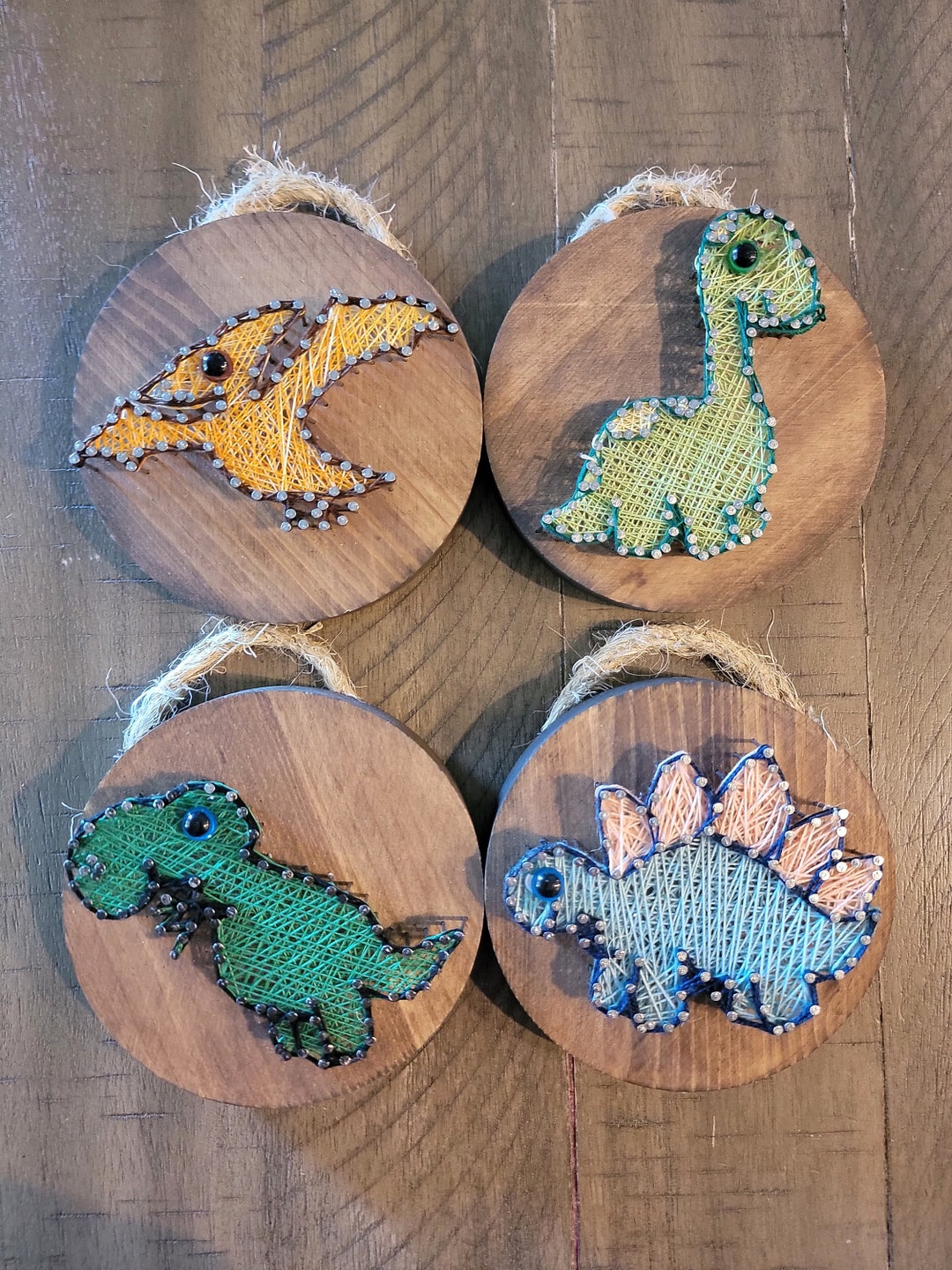 Baby Dinosaur String Art Set Etsy