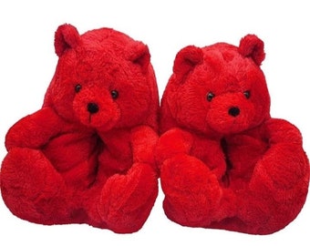 Teddy Bear Slippers House Shoes women's