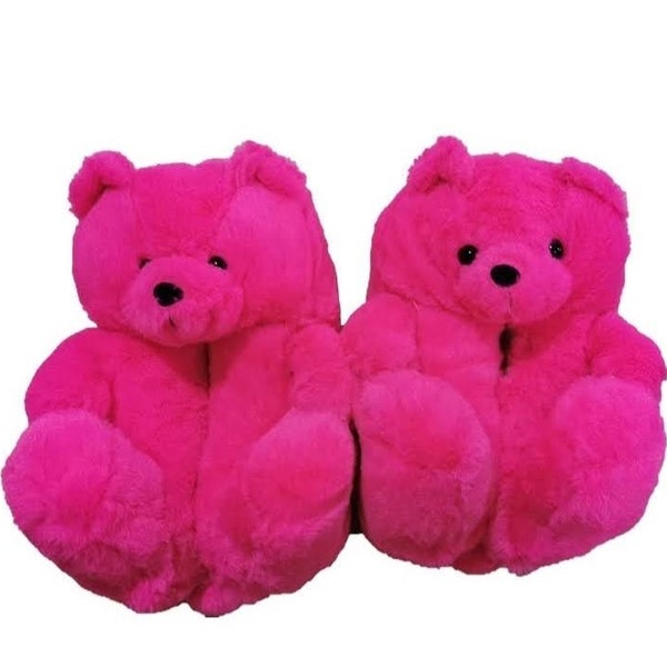 Teddy Bear Slippers House Shoes women's