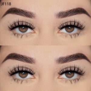 handmade cruelty free false lashes.