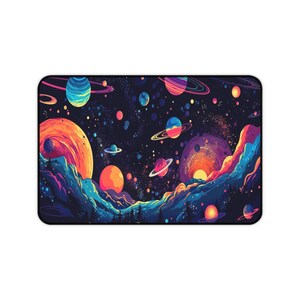 Galactic Explorer Desk Pad: Unleash Your Inner Astronaut With Our