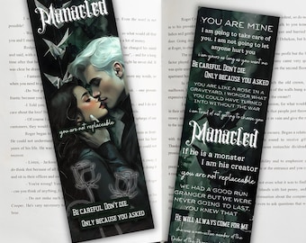 Manacled Dramione Printable Bookmarks