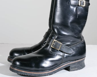 VTG 60s Steel-Toe Engineer Boots - 11 D