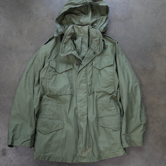 US ARMY 80s M-65 Field Coat - S - image 1