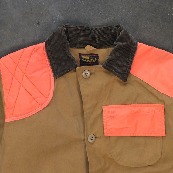 Outdoor Adventures 60s Orange Hunting Jacket M Gem