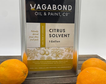 Citrus Solvent by Vagabond Oil & Paint, Co. - One (1) Gallon