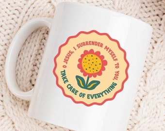 Koffiemok overgave noveen - O Jezus, ik geef mezelf aan jou over, zorg voor alles