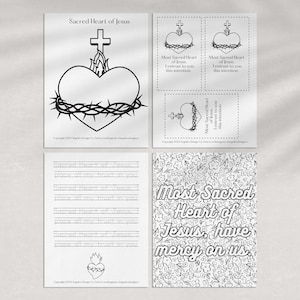 Sacred Heart of Jesus Coloring Pages Sacred Heart Coloring Worksheets