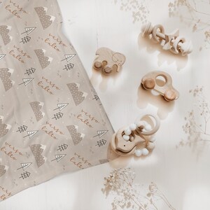 Neutral Catholic Baby Swaddle Verso L&#39;Alto Blanket Catholic Baby Gift Baptism Gift Catholic Baby Boy Catholic Baby Shower Neutral