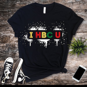 I HBC U™, HBCU Pride Unisex T-shirt, Black College Apparel, Urban HBCU shirt, Black College Student Gift, Homecoming