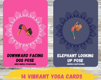 Yoga Cards (Digital Print)