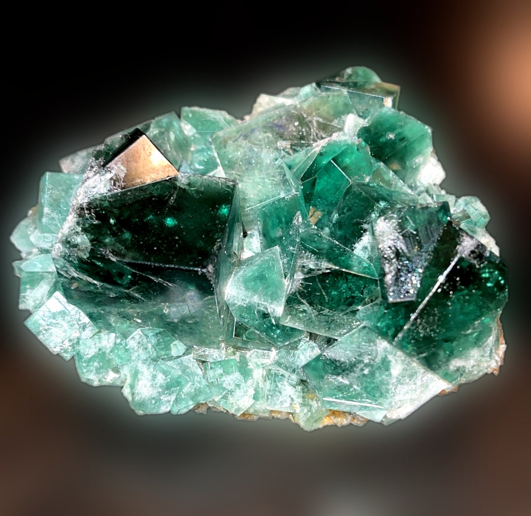 Fluorite 50 Year Pocket Rogerley Mine Etsy 