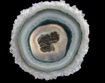 Amethyst Stalactite Slice