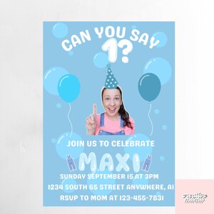 Ms. Rachel Invitation