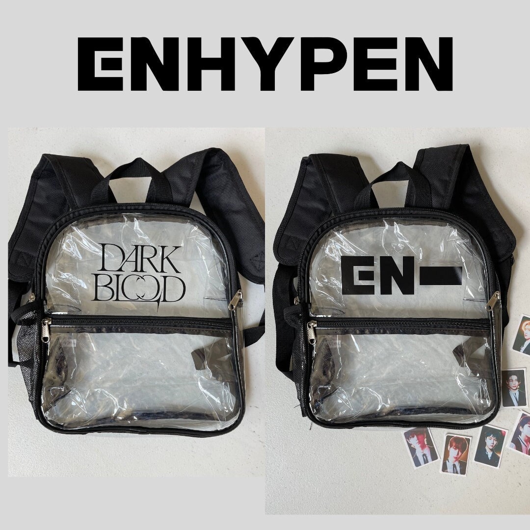 ENHYPEN バッグ Stadium Approved Backpack - Enhypen / Darkblood - Etsy