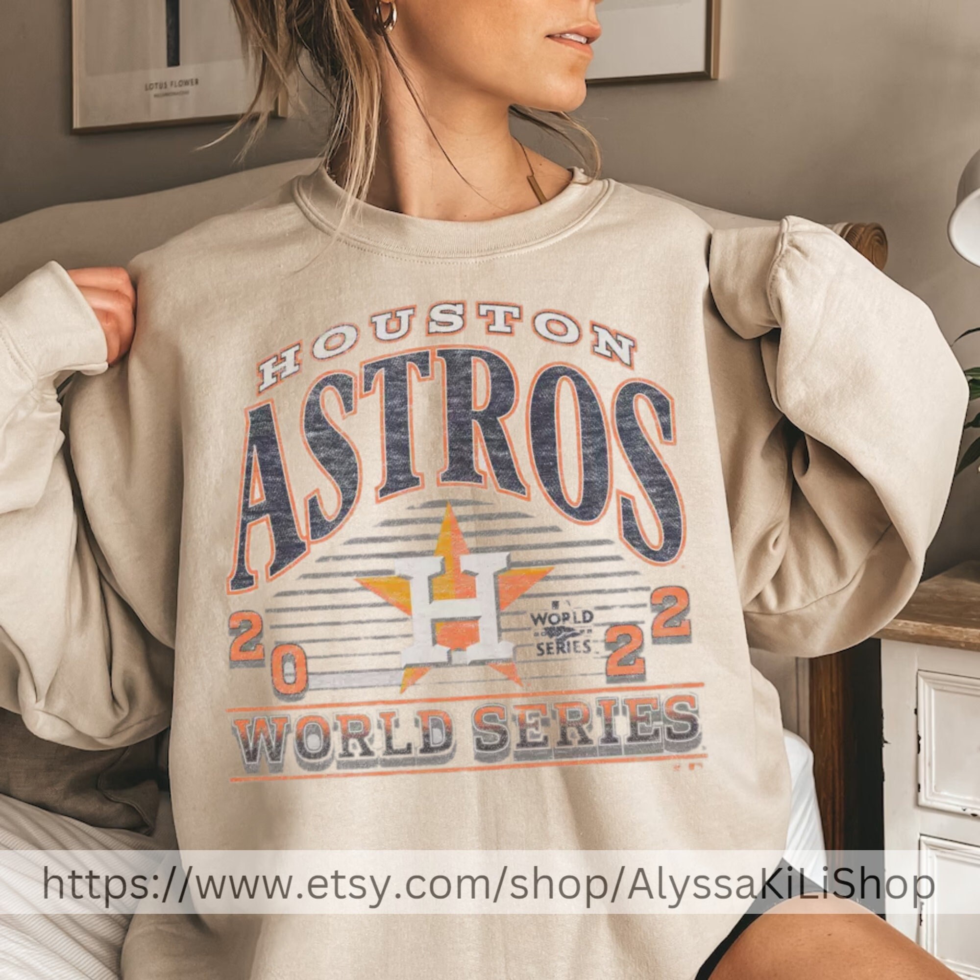 Vintage Houston Champions World Series 2022 Sweatshirt