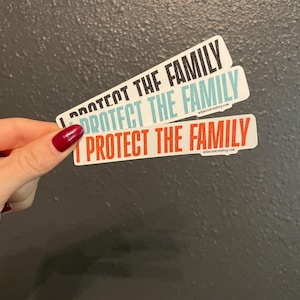 I Protect The Family 3 Pack - TS12 TLOAS Father Figure Sticker