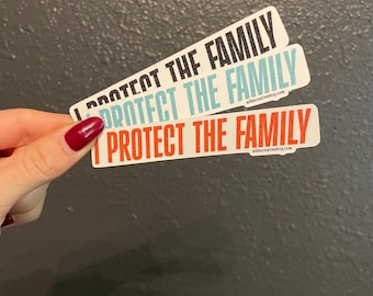 I Protect The Family 3 Pack - TS12 TLOAS Father Figure Sticker
