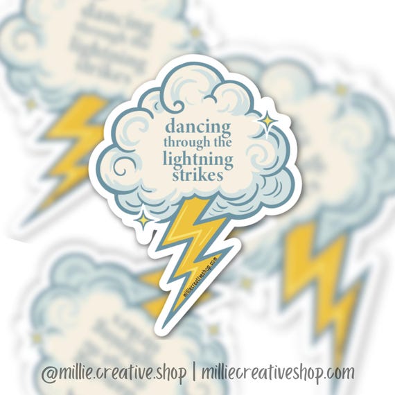 Dancing Through the Lightning Strikes - Opalite TS12 TLOAS Sticker