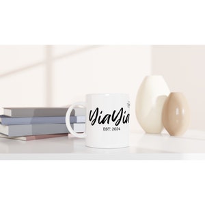 YiaYia Gift, Gift for YiaYia, Greek grandmother gift, personalised YiaYia gift, personalised grandma gift mug
