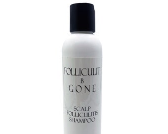 Folliculit B Gone Folliculitis Treatment Shampoo pour hommes et femmes avec cuir chevelu gras, démangeaisons, perte de cheveux, pellicules - Bouteille de 7,0 oz