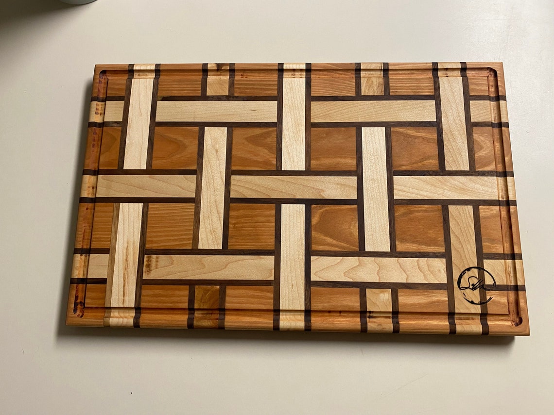 Weave Cutting Board Etsy