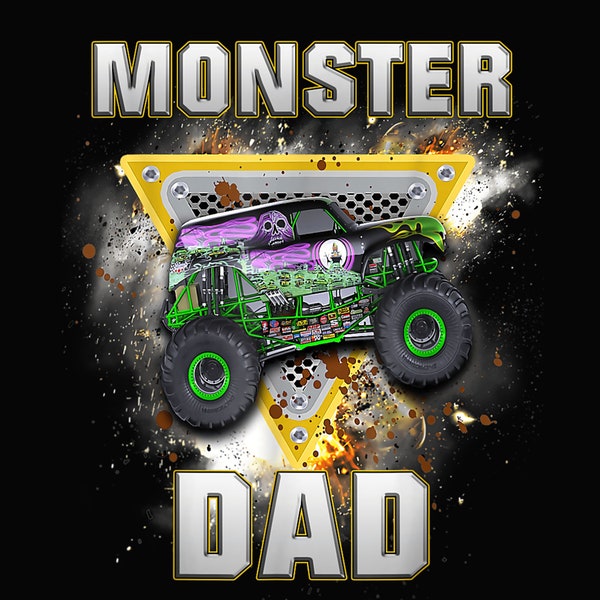 Monster Truck Dad Monster Truck Are My Jam Truck Lovers png