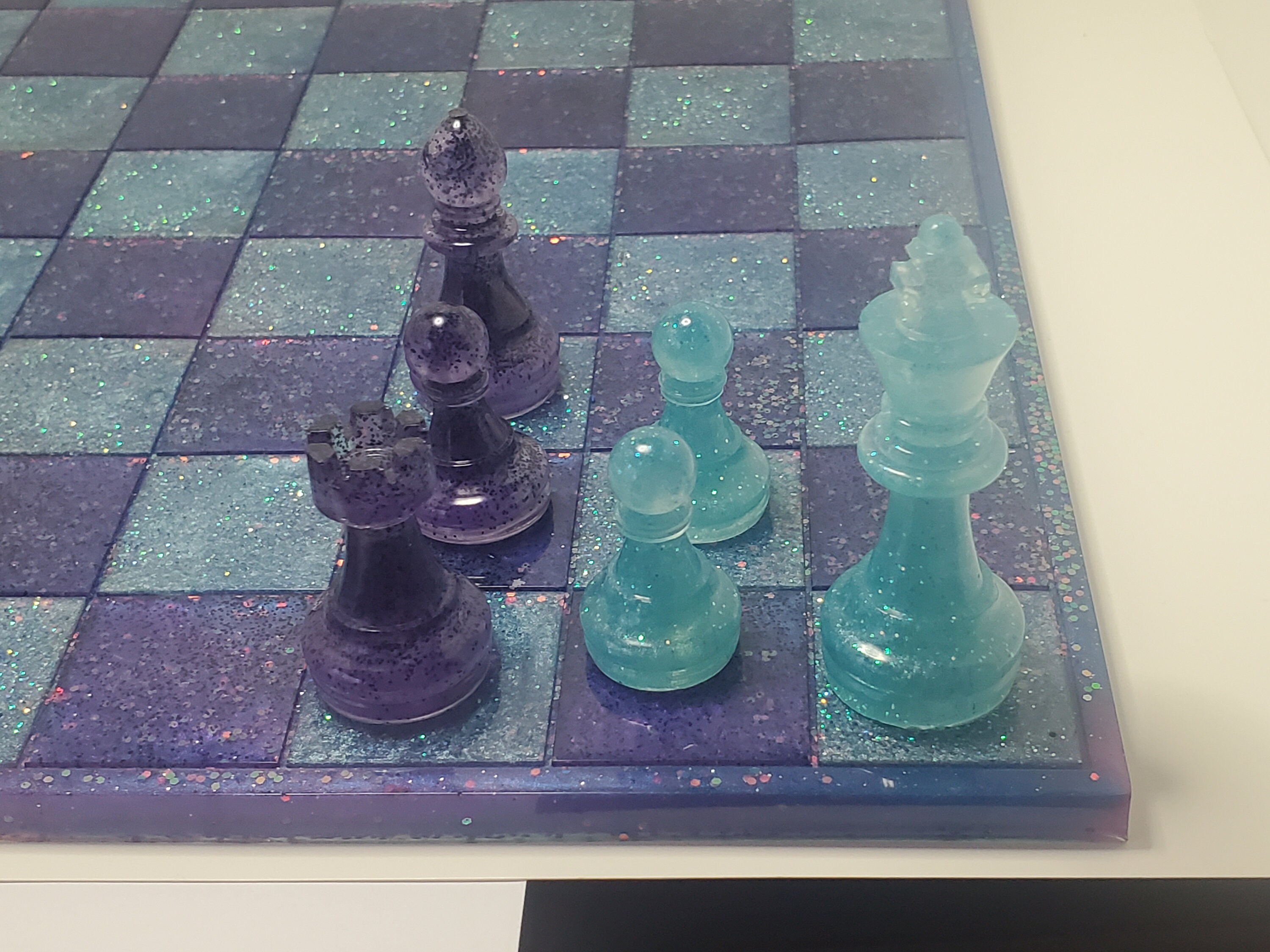 Custom Chess Set Resin Chess Set Custom Checkers Set - Etsy Canada