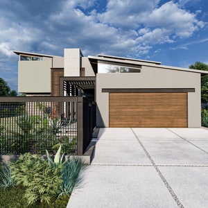 4 Bedroom, 3 Bathroom, 2 Garages, 361m2 (3885.7ft2) (15.91m x 22.05m) (52.20ft x 72.34ft): Ready To Build House Plans