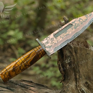 Knives copper damascus knife - Etsy 日本
