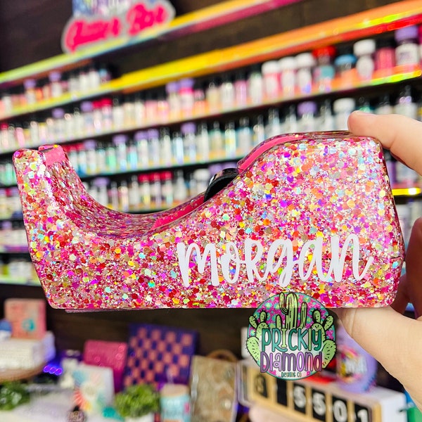 Single Color Glitter Tape Dispenser