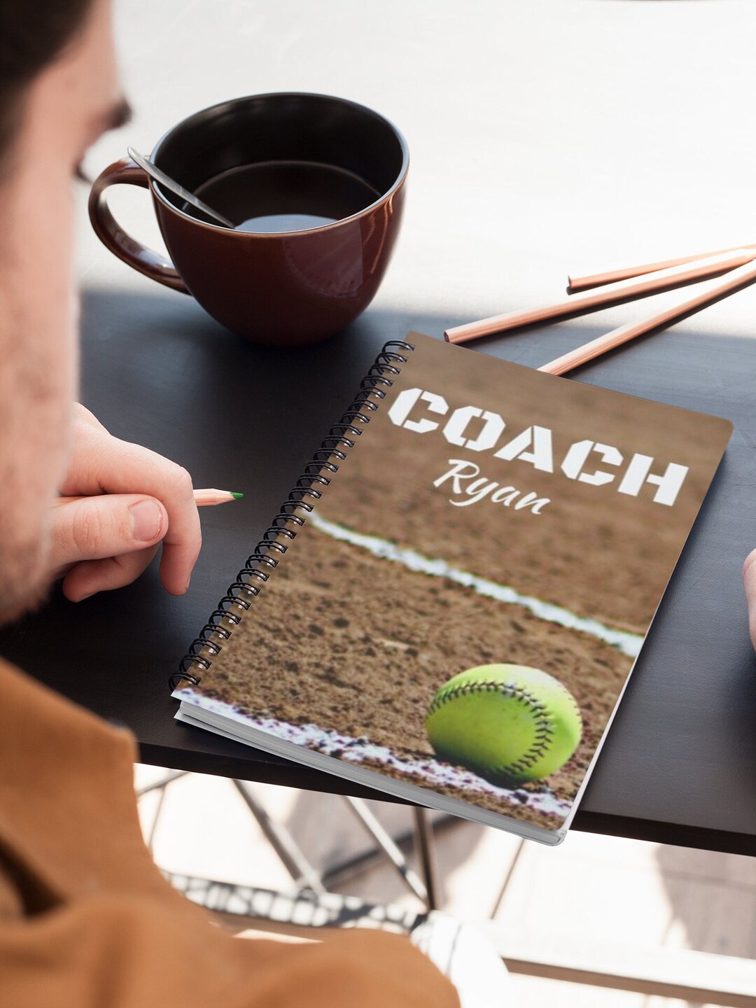 Custom Softball Pitching Coach Gift, Softball Gifts for Team, Softball