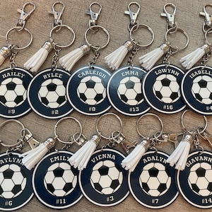 Soccer Bag Name Tag, Soccer Bag Tag, Team Bag Tags Soccer, Soccer Senior Night, Boys Soccer Team Gifts, Team Gifts for Girls Soccer