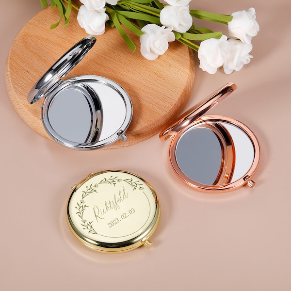 Rose Gold Mirror Etsy