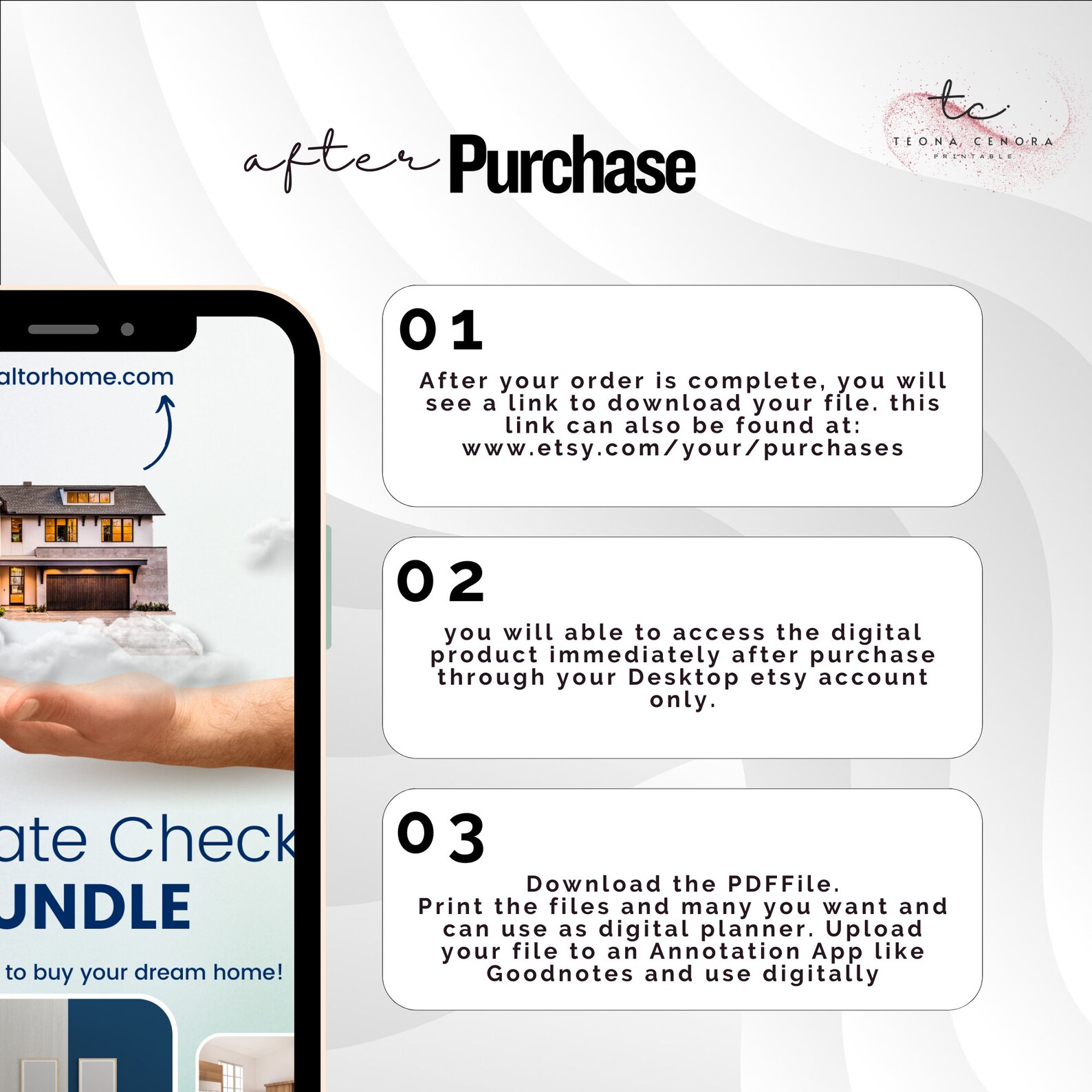 Real Estate Agent Checklist Bundle: Canva Template (digital Download ...